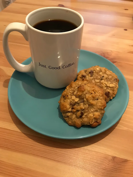 Banana Oatmeal Chocolate Chip Cookies